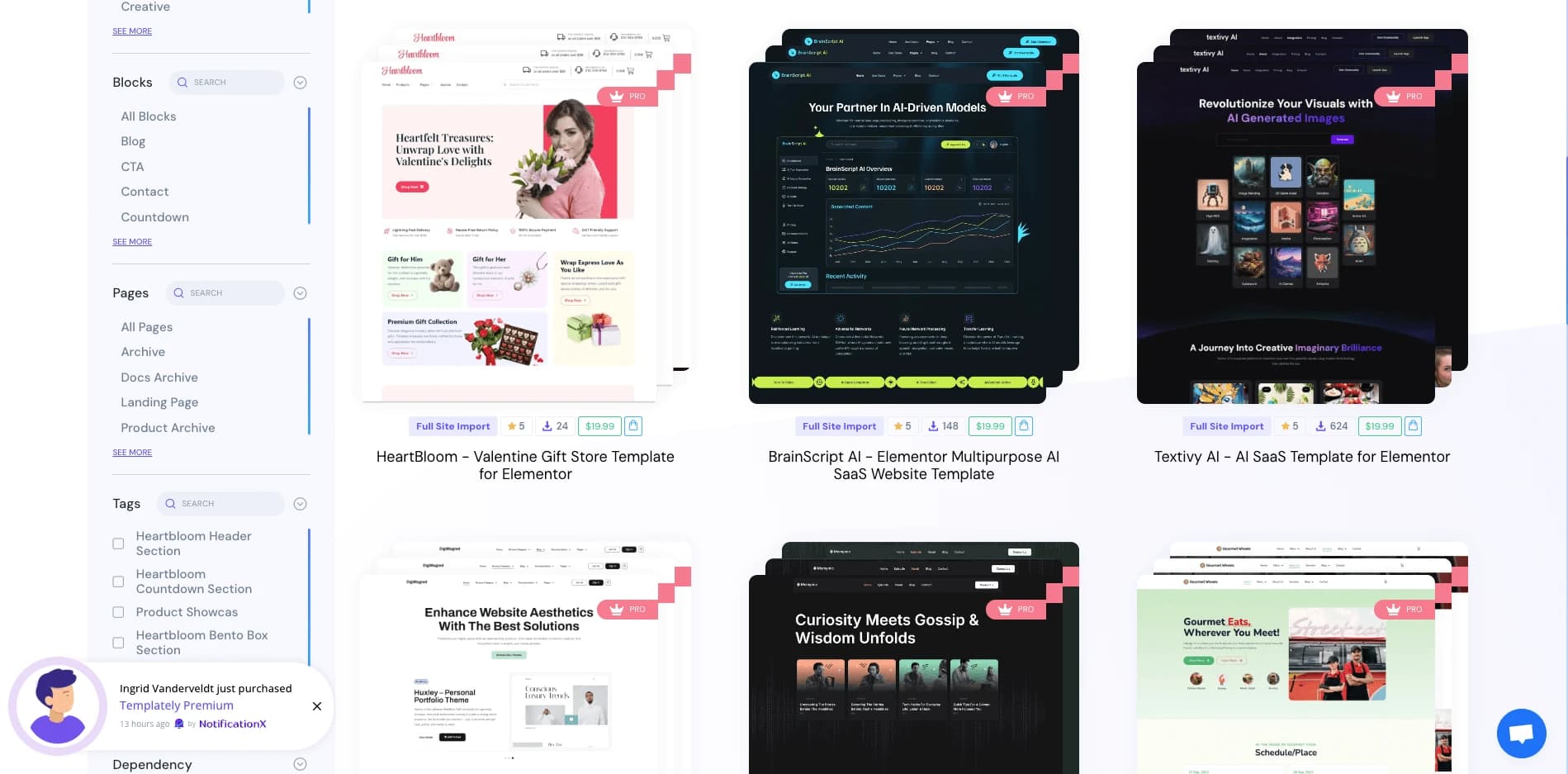 TechCare Web Template System